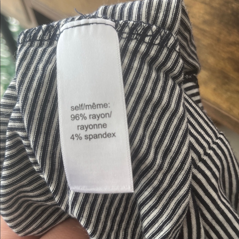 Maurices Navy and White Striped Mini Dress - Picture 6 of 6